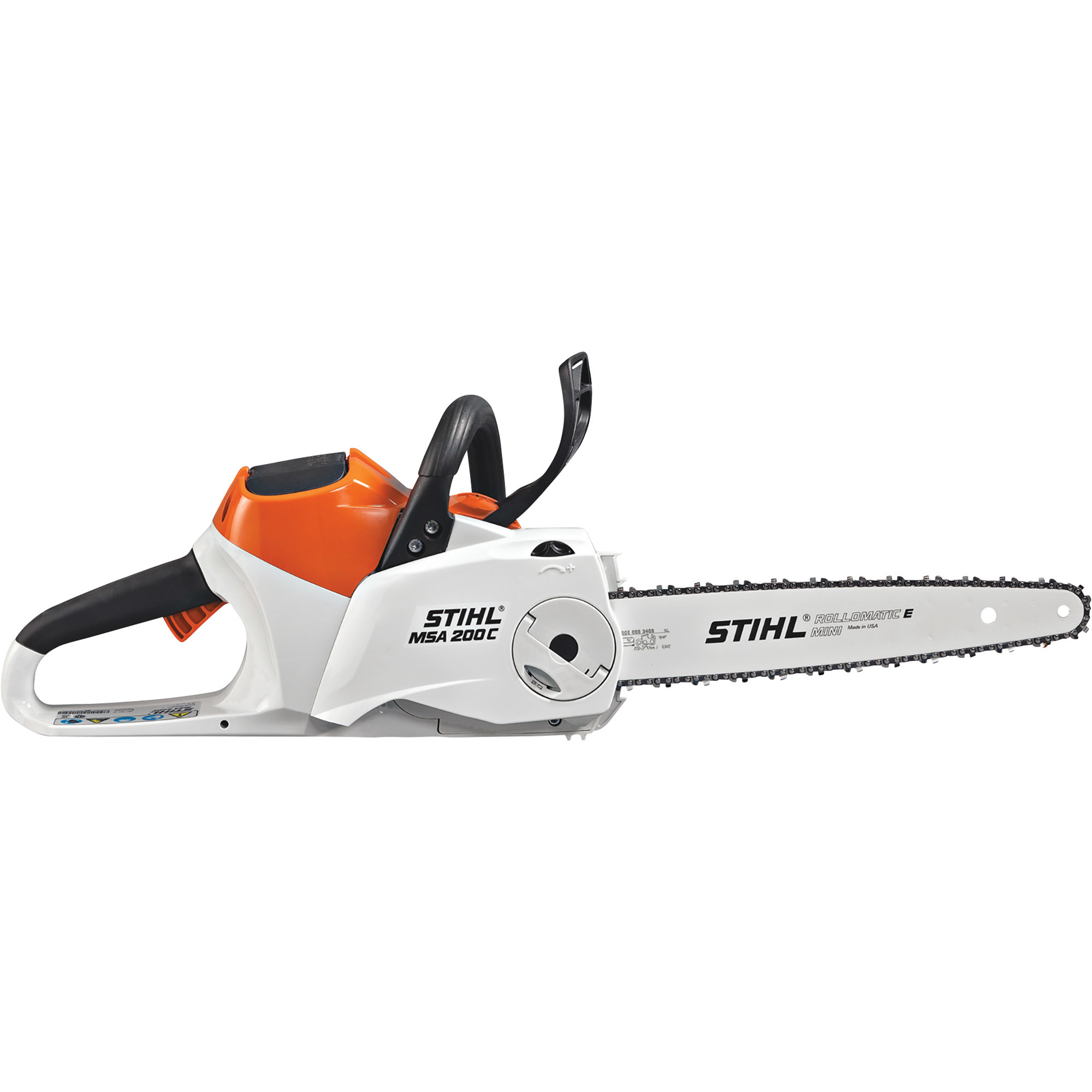 STIHL BatteryOperated Cordless Chainsaw Set, 12in. Bar, 1/4in. Chain